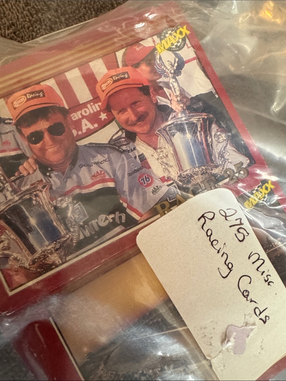 Racing Collector Card Pack - Red Graphic Sleeve
